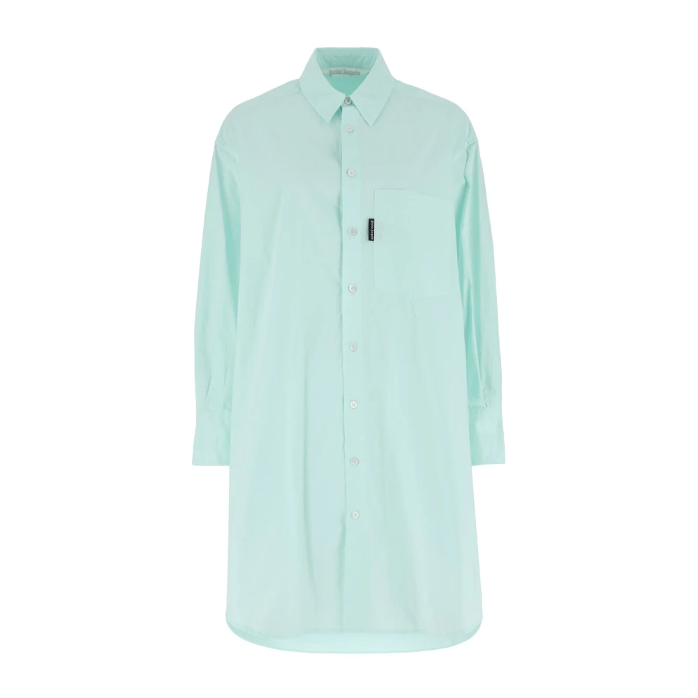 Palm Angels Elegante Jurk Collectie Blue Dames