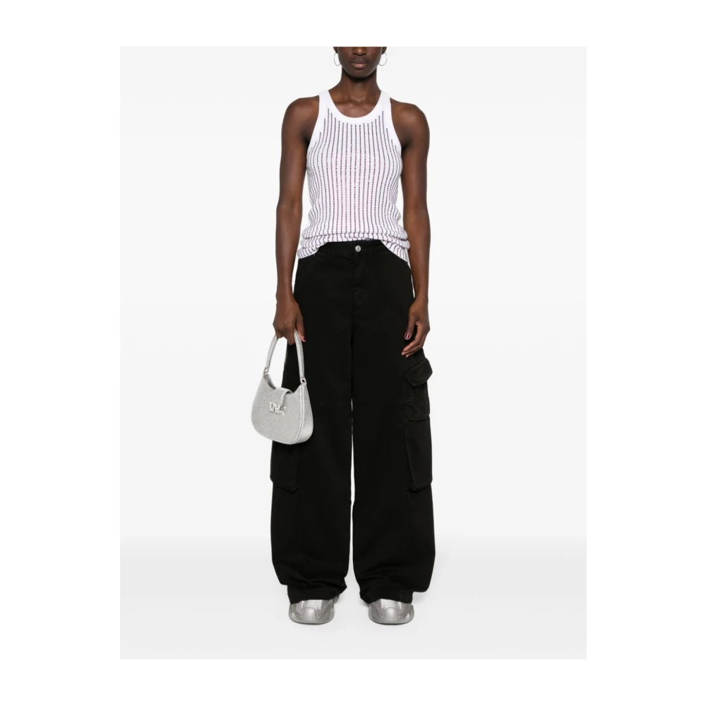 Gcds Zwarte Stijlvolle Broek Black Heren