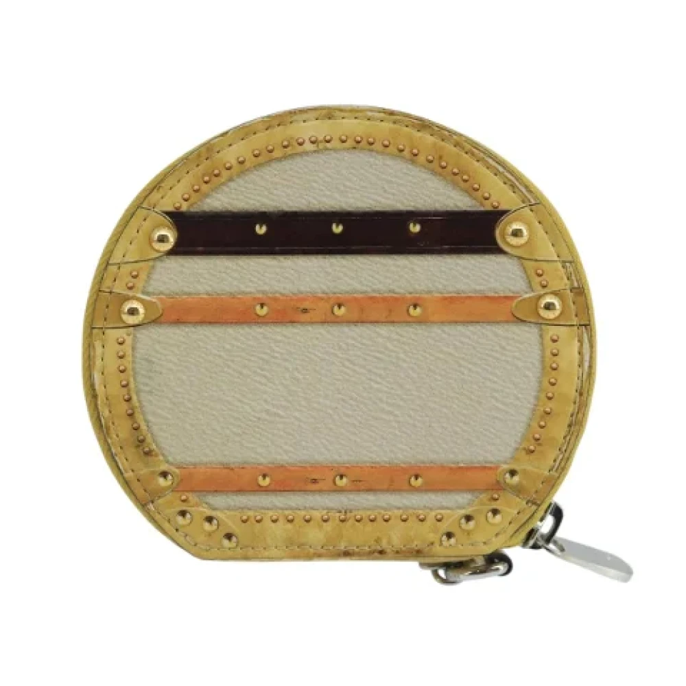 Louis Vuitton Vintage Pre-owned Leather wallets Yellow Dames