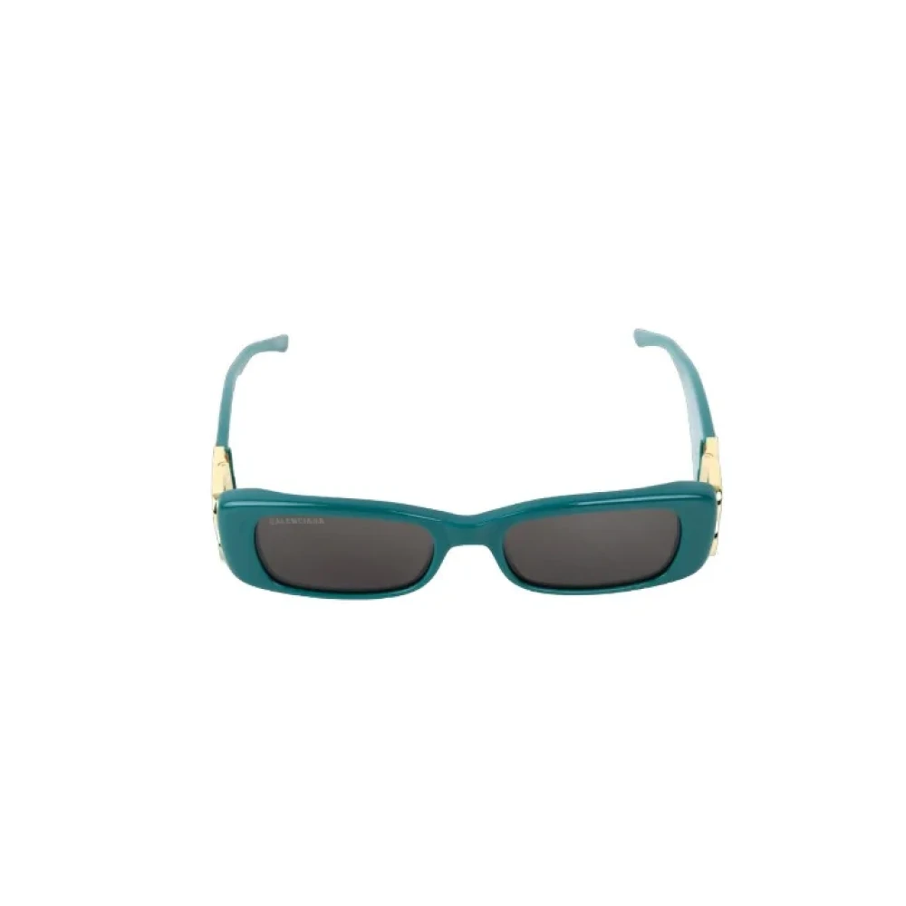 Balenciaga Vintage Pre-owned Plastic sunglasses Green Dames
