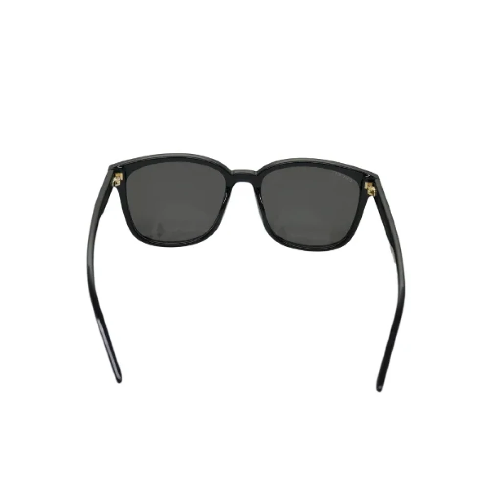 Gucci Vintage Pre-owned Plastic sunglasses Black Dames