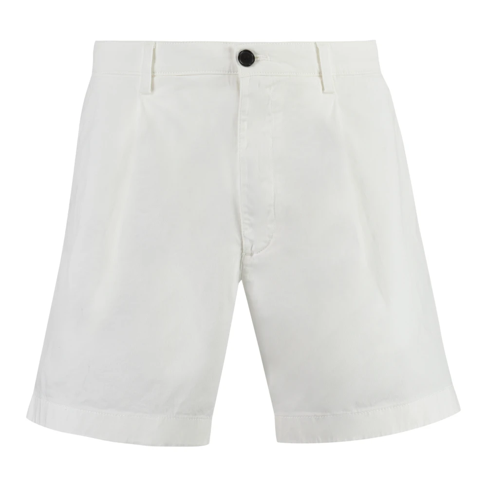 Department Five Katoenen Bermuda Shorts White Heren