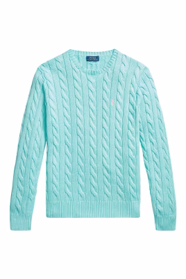 pullover-met-kabelpatroon-en-logo