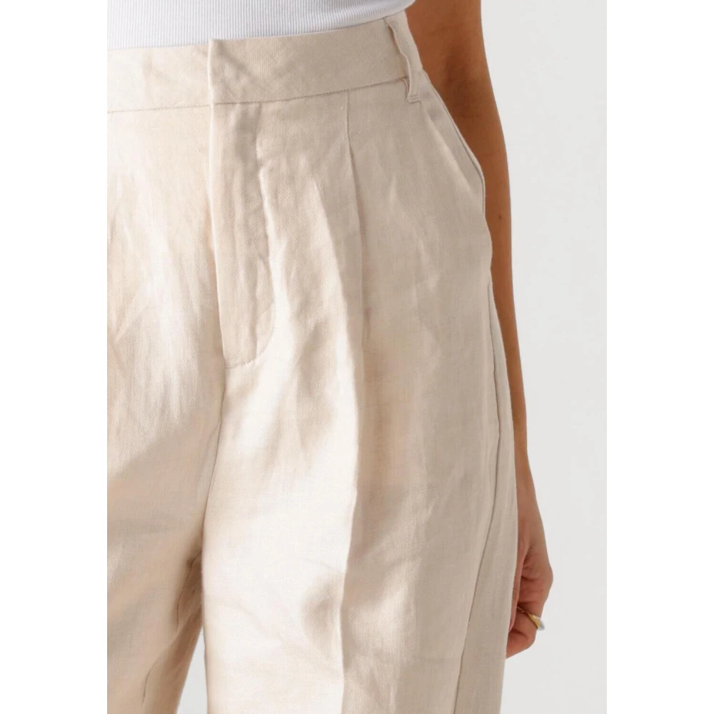 Copenhagen Muse Natuurwitte Damesbroek Beige Dames