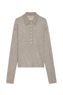 brown-latte-cashmere-polo-sweater