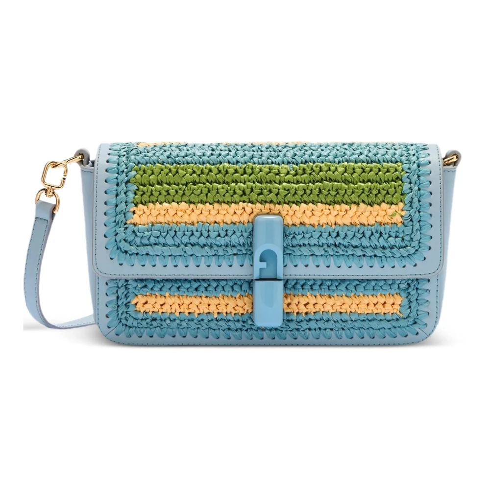 Furla Women's Blue Iride S Crossbody - Cross Body Bags - One Size - Bags