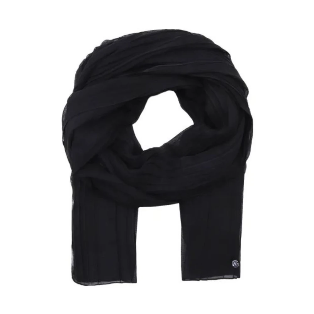 Liu Jo Geplooide Stola 2A4009T0300 Black Dames