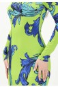 robe-midi-baroque-verte