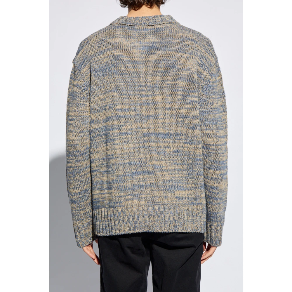 Norse Projects Trui 'Rasmus' Blue Heren
