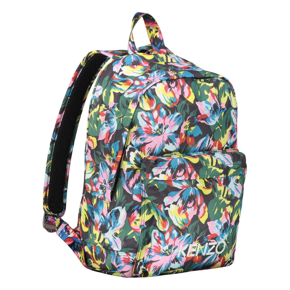 Kenzo Stijlvolle Bedrukte Rugzak Multicolor Heren
