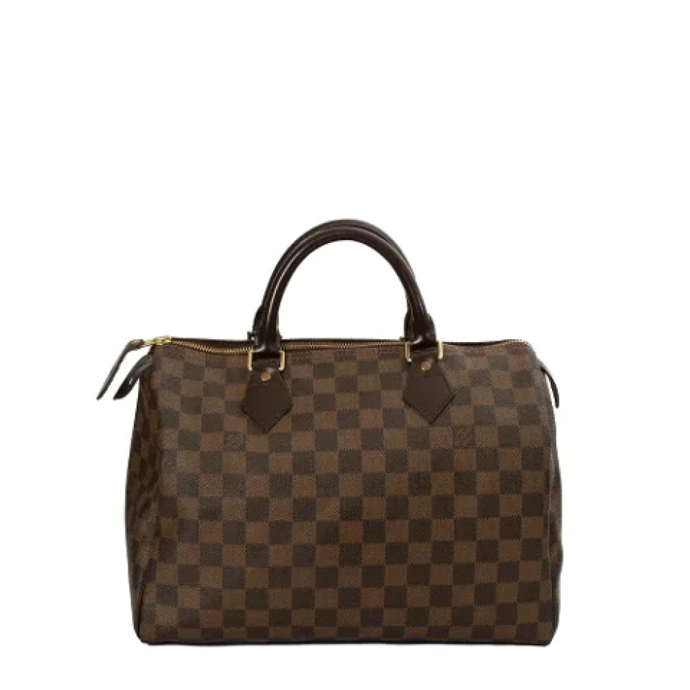 Louis Vuitton Vintage Pre-owned Canvas handbags Brown Dames