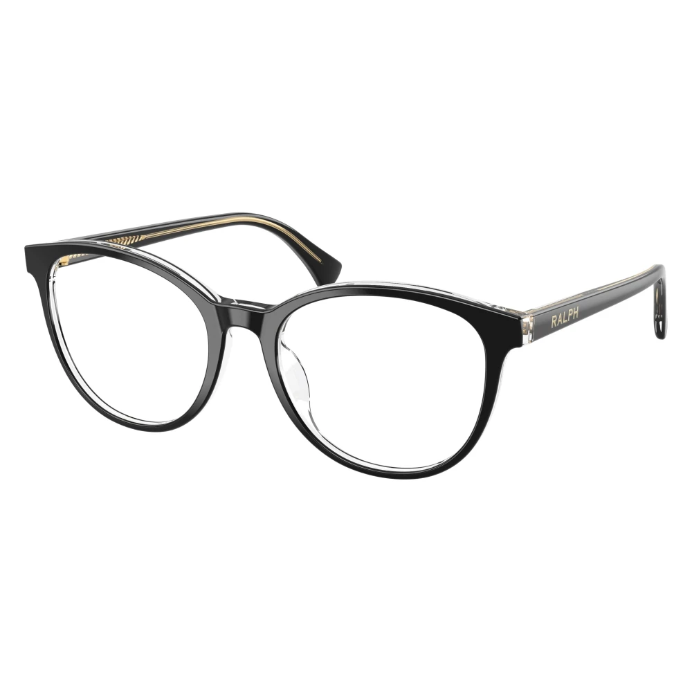 Ralph Lauren Women's Black Glasses, 52 Mm, Round Optical Frame