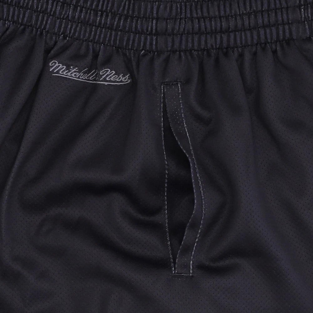 Mitchell & Ness BasketbalshortsBA Big Face 4.0 Black Heren