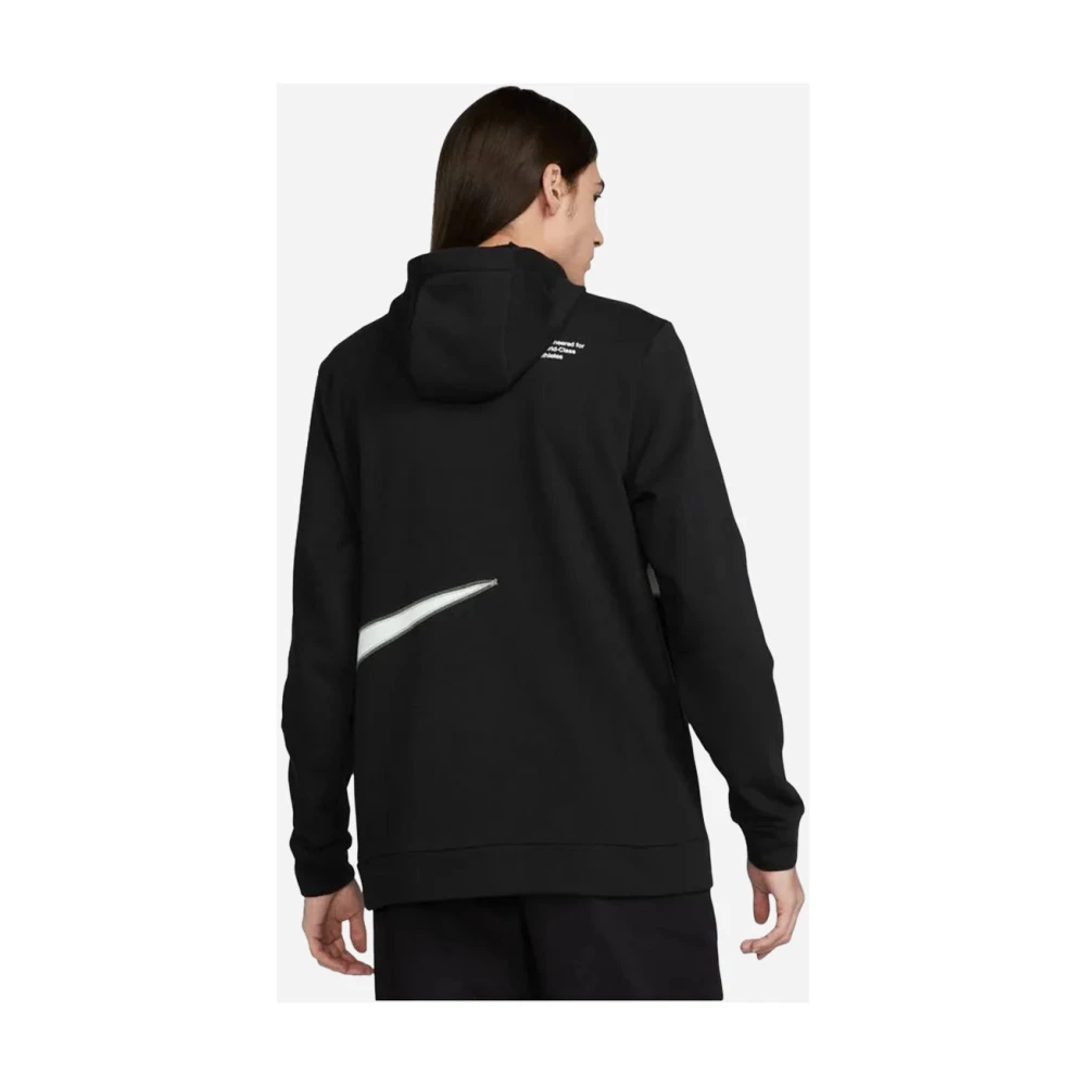 Nike Zwart Dri-Fit Fleece Vest Heren Black Heren