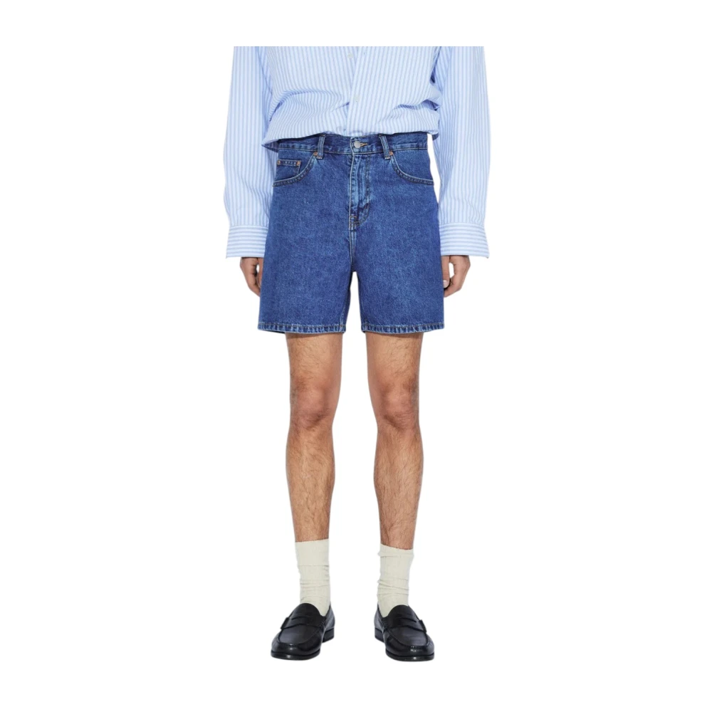 Dr. Denim Uomo Blu Pantaloncini, W32, New,