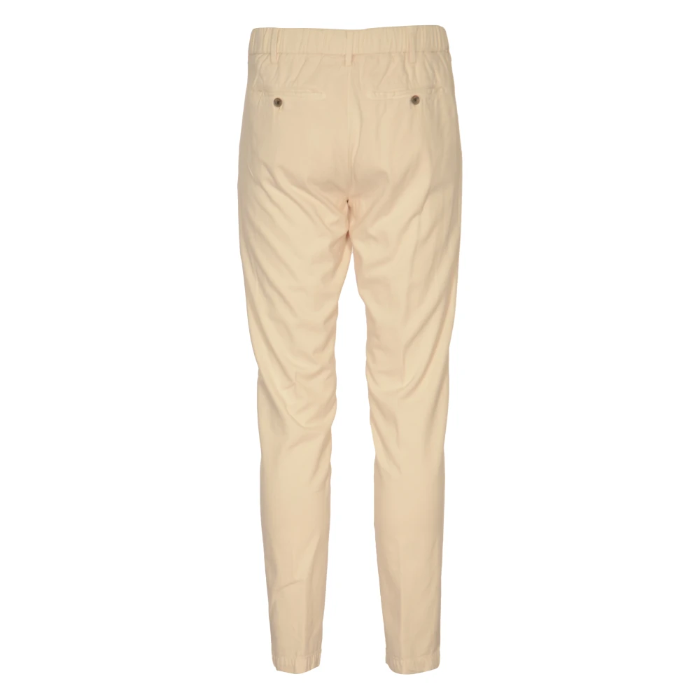 Myths Roomkleurige broek voor vrouwen Beige Heren