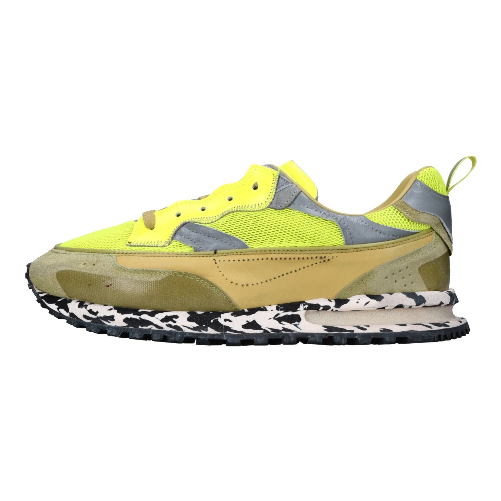 Hidnander Sneakers Heren Schoenen Geel