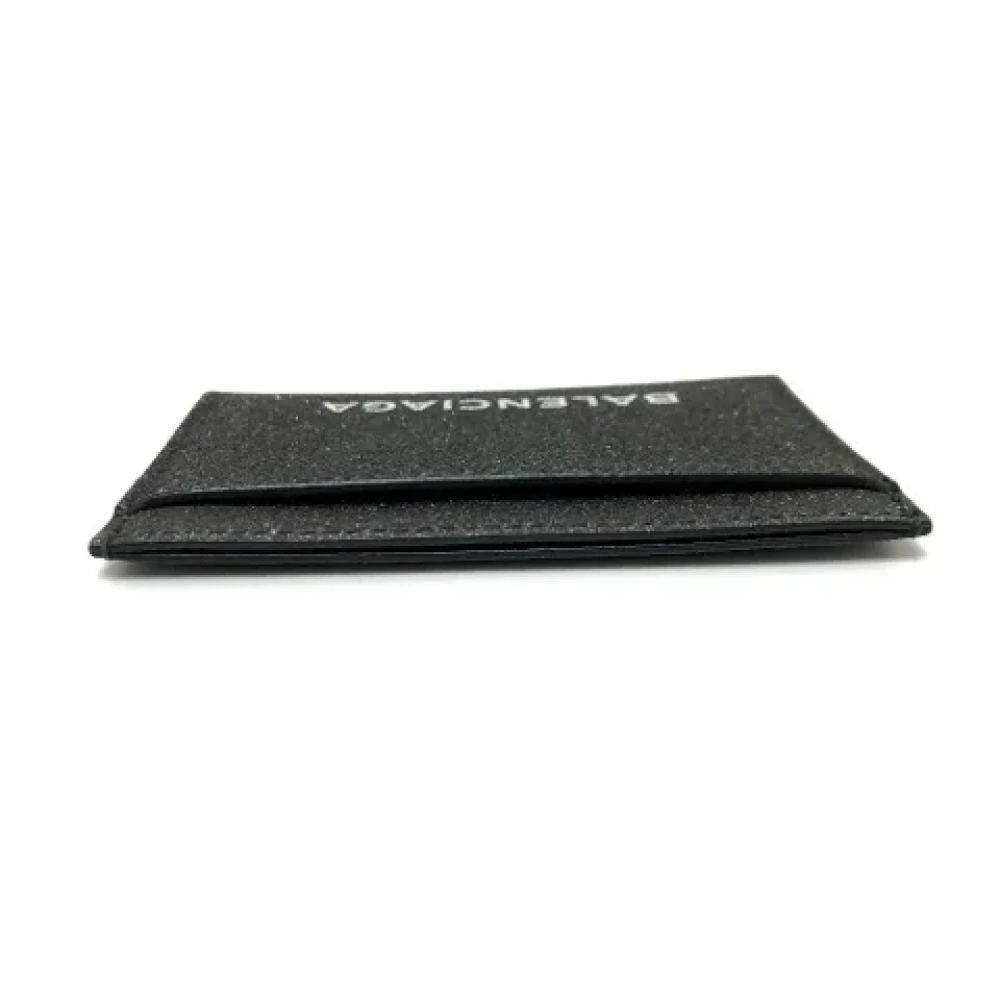 Balenciaga Vintage Pre-owned Leather wallets Gray Dames