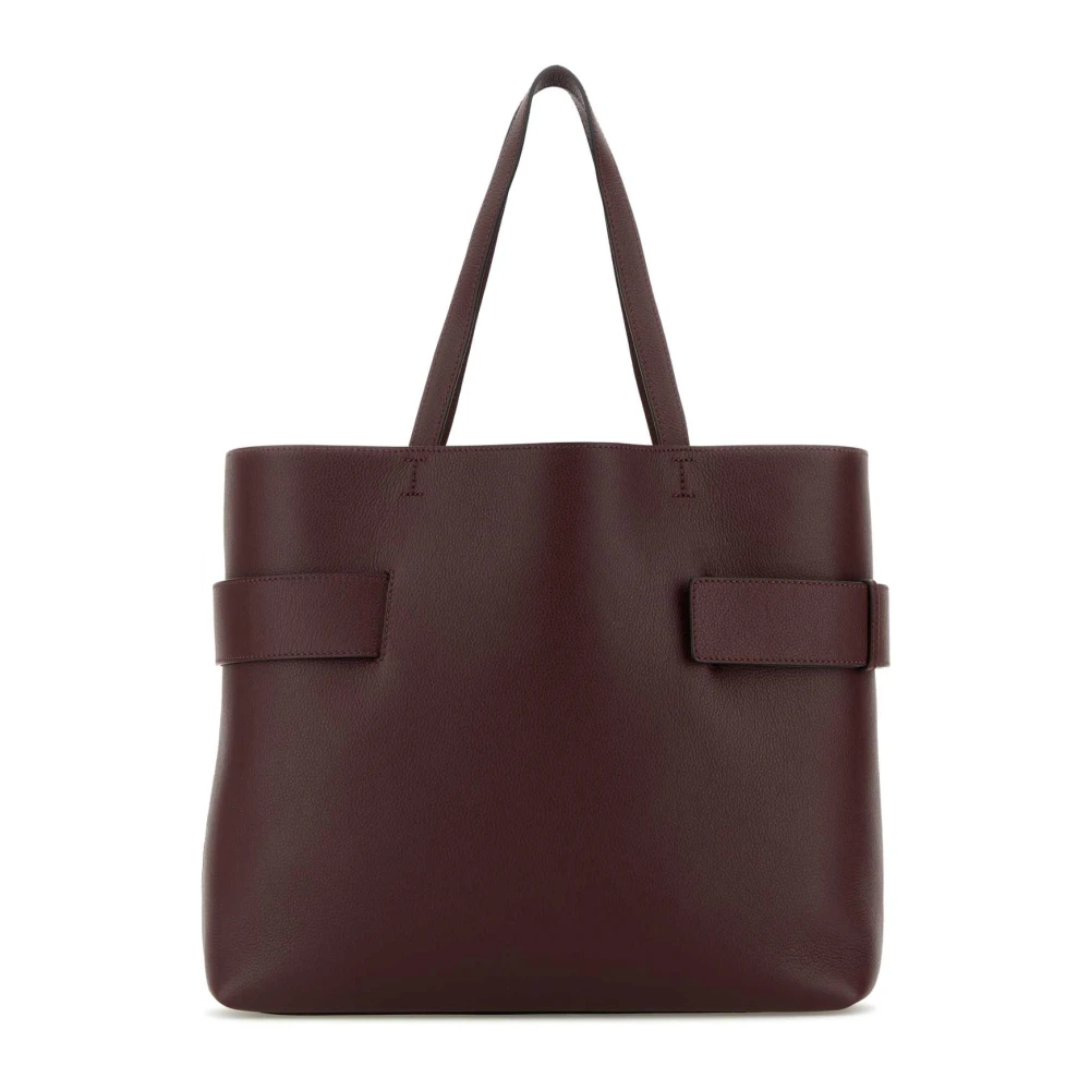 alexander mcqueen Paarse Leren T-Bar Winkelmand Purple Dames