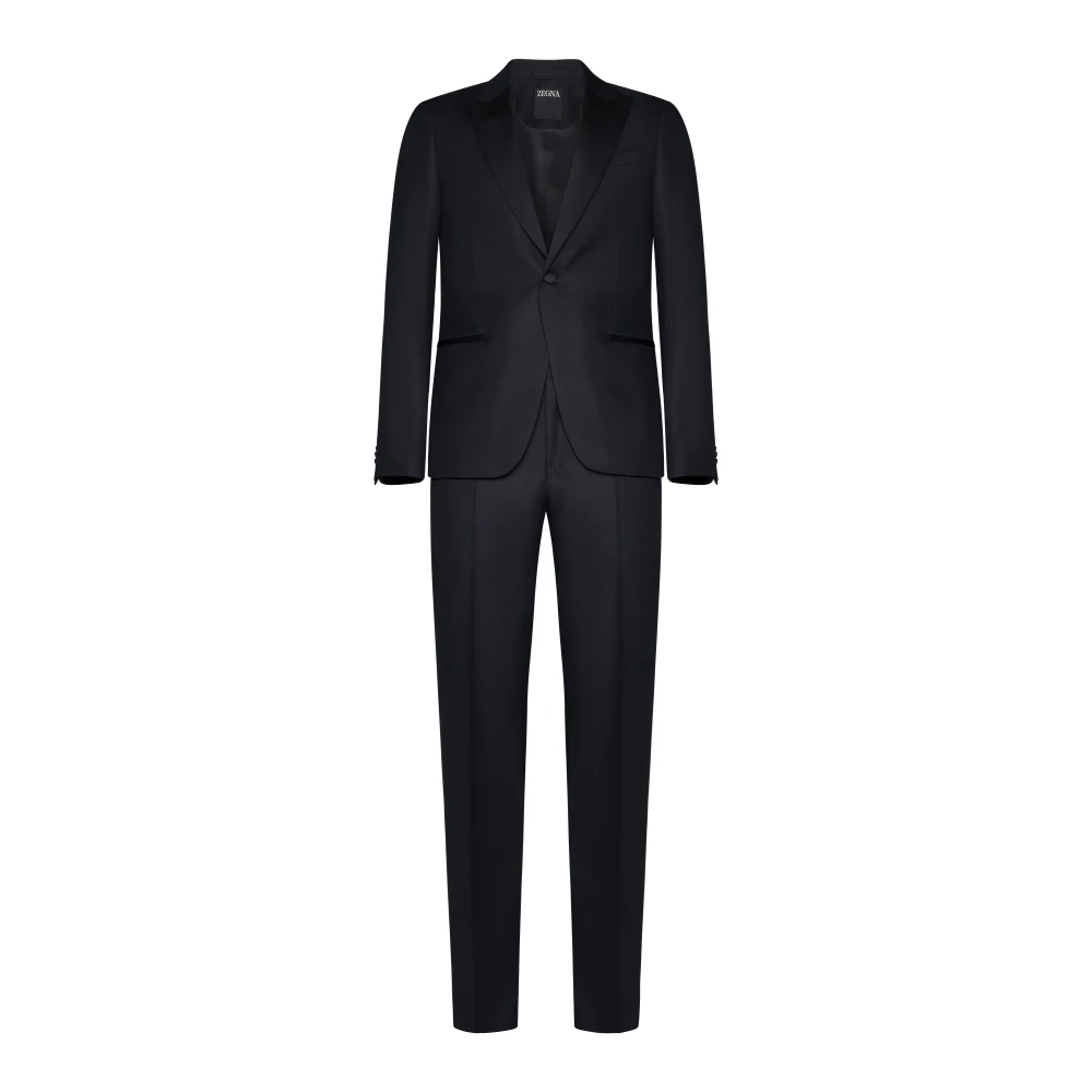 Ermenegildo Zegna Svart Klänning Black, Herr