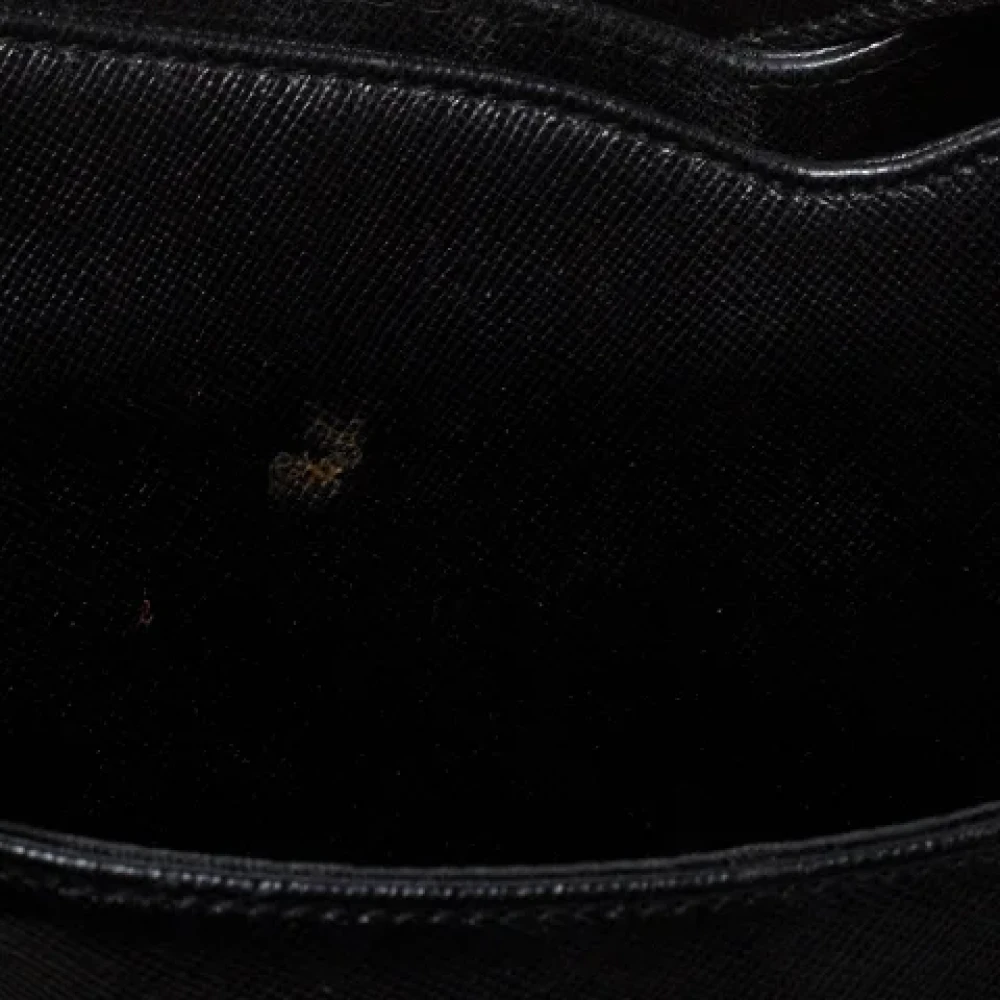 Salvatore Ferragamo Pre-owned Leather handbags Black Dames