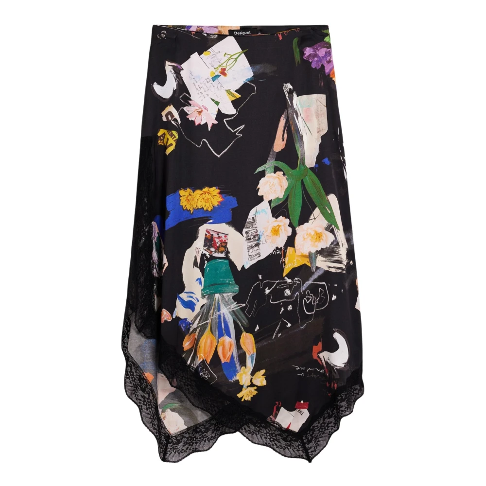 Desigual Donna Multicolor Gonne, E, M, New,