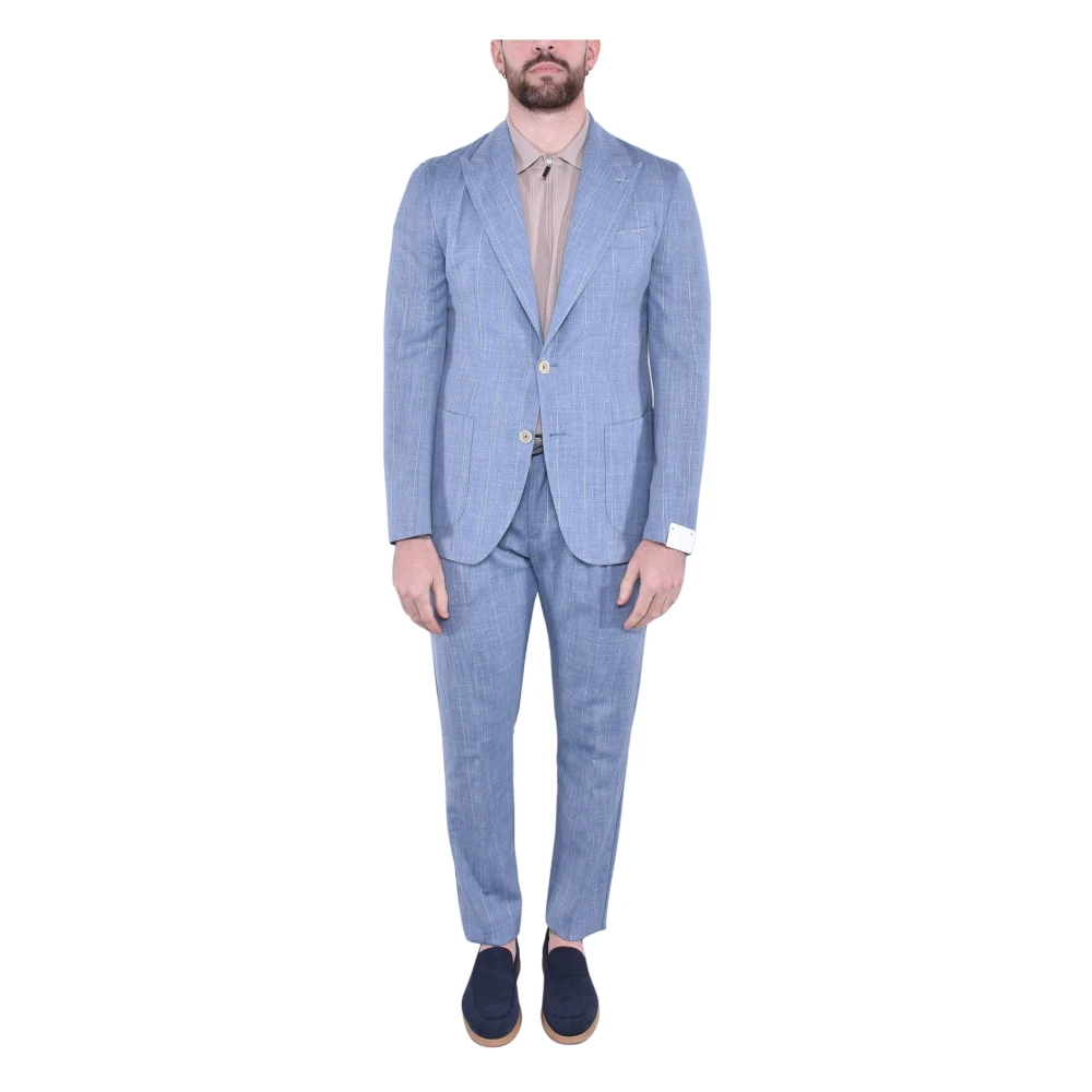 Suits > Suit Sets > Single Breasted Suits - - Eleventy - Modalova