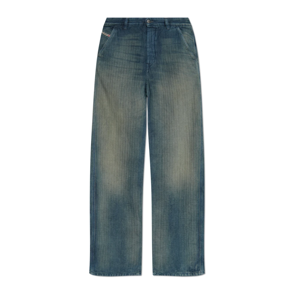 Diesel Unisex Blu Jeans, W32 L30, New,
