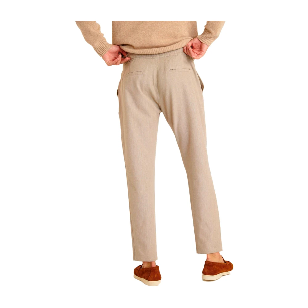 Cala 1789 Beige Joggingbroek Wortelpasvorm Beige Heren