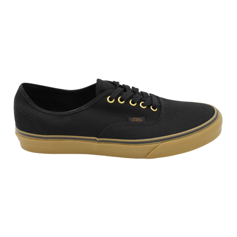 Vans Canvas Rubberen Zool Sneakers Heren Schoenen Zwart