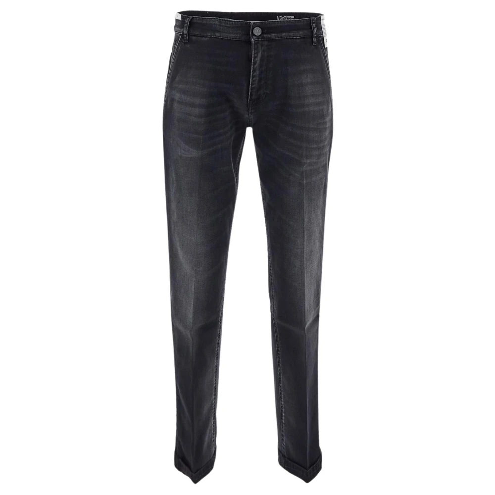 PT Torino Slim-fit Jeans Black Heren