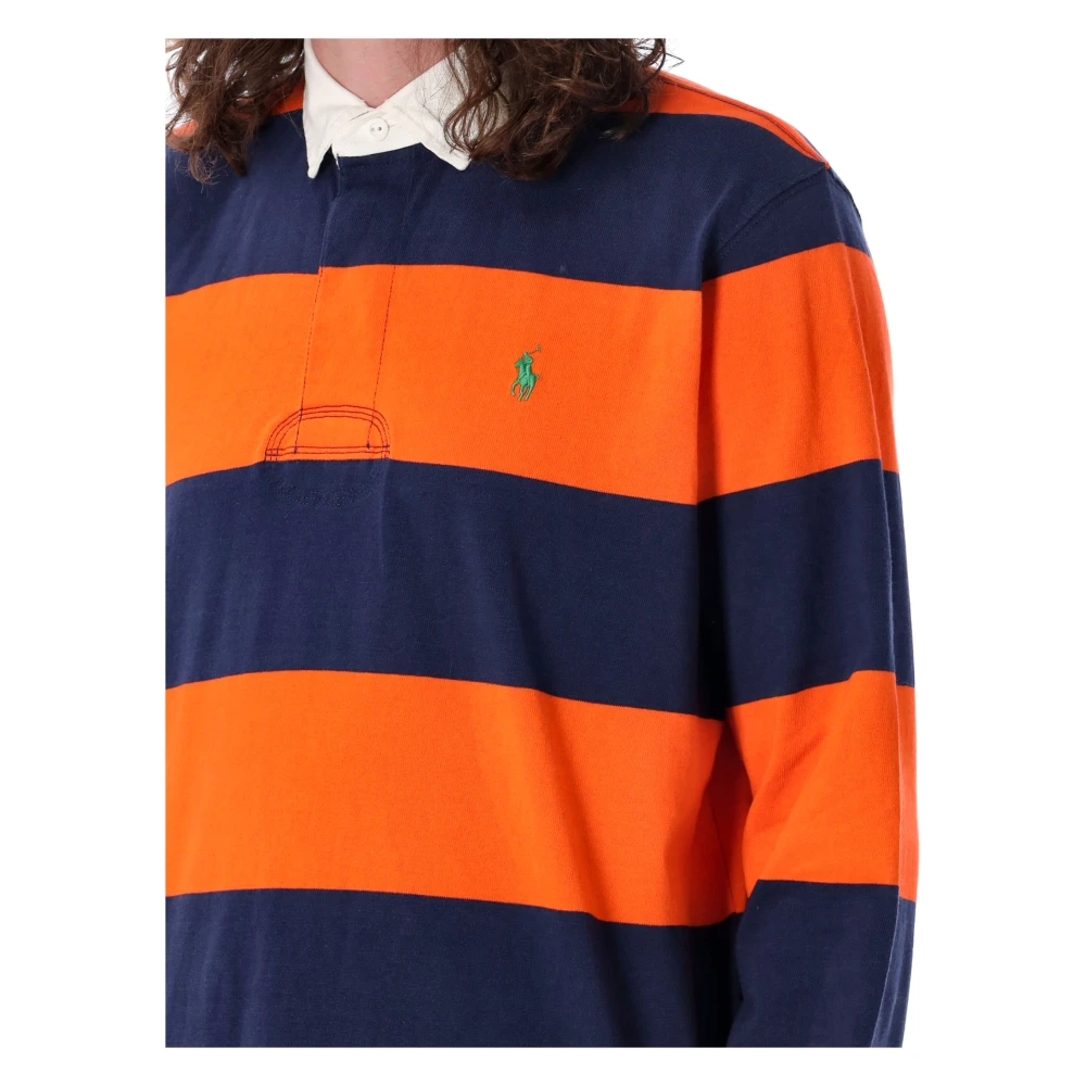 Ralph Lauren Klassieke Fit Rugby Polo Shirt Orange Heren
