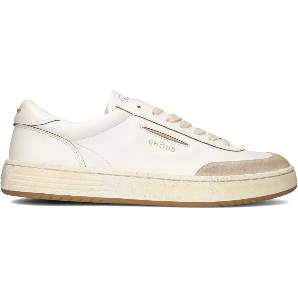 Ghoud Lido Brushed Low Sneakers Heren Schoenen Wit