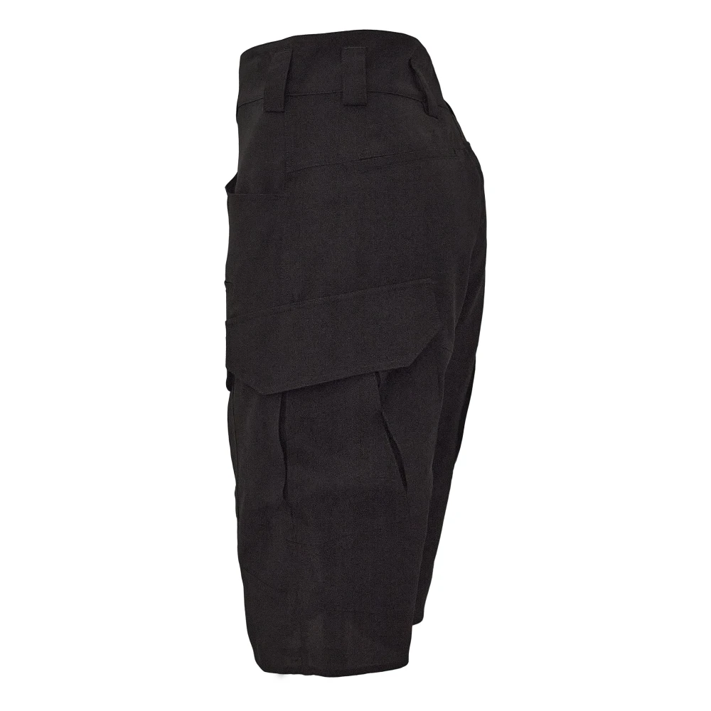 Givenchy Exclusieve Zijden Cargo Bermuda Shorts Black Dames