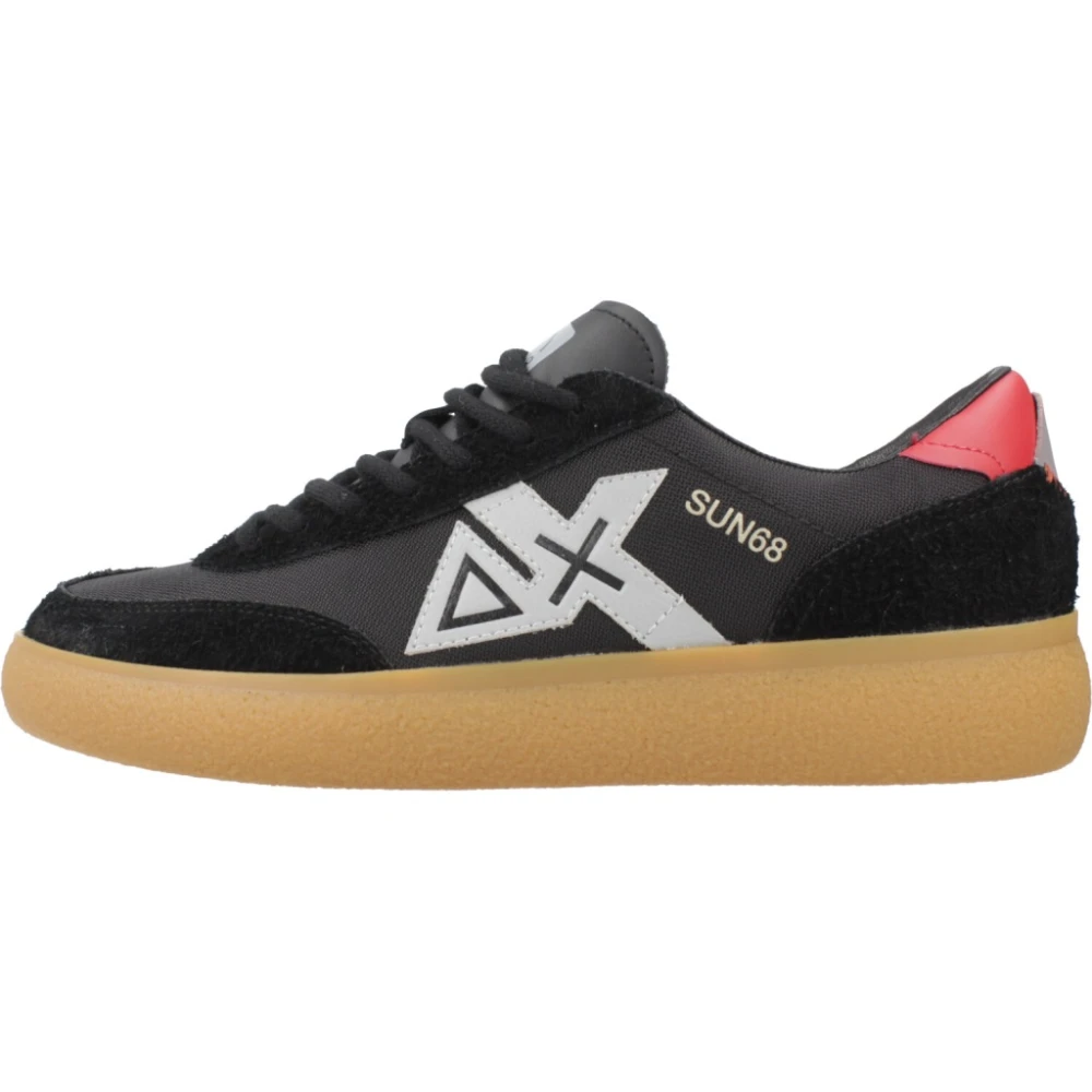 Sun68 Luis Low Heren Schoenen Zwart