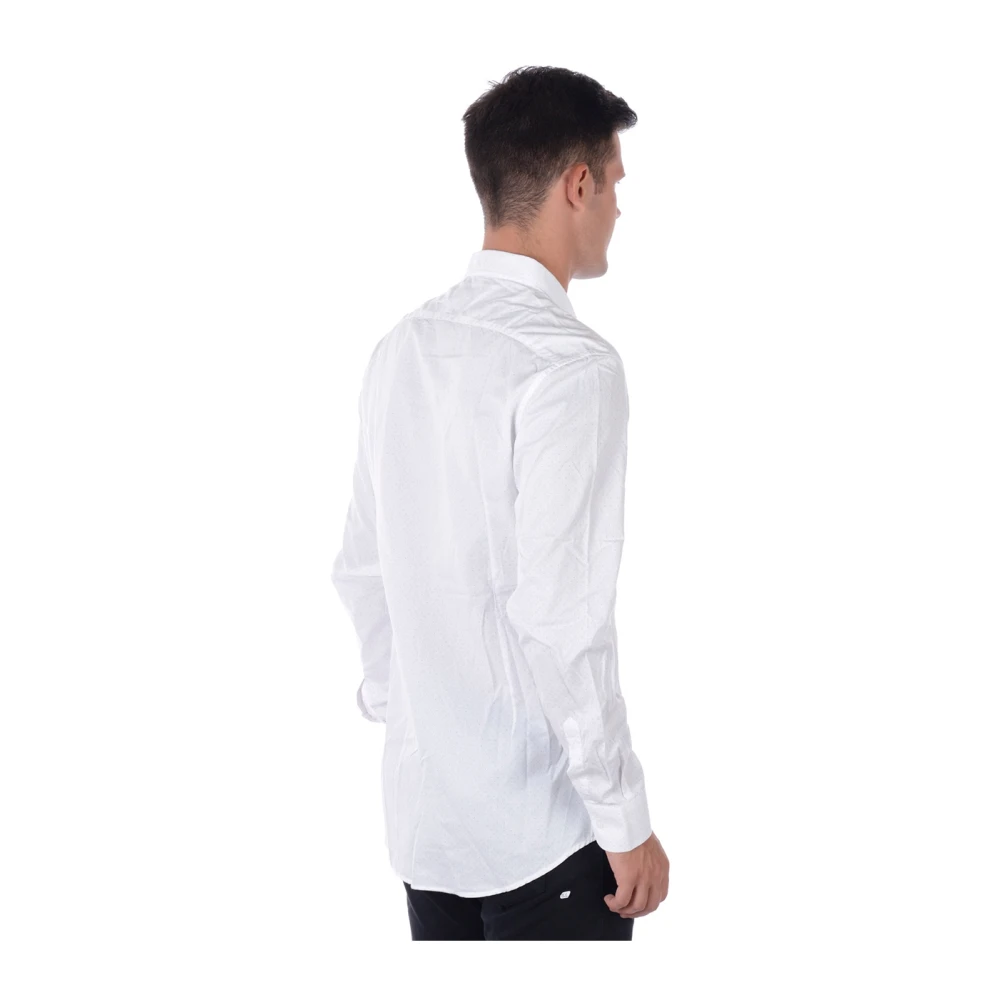 Daniele Alessandrini Basis Polo Kraag Shirt White Heren