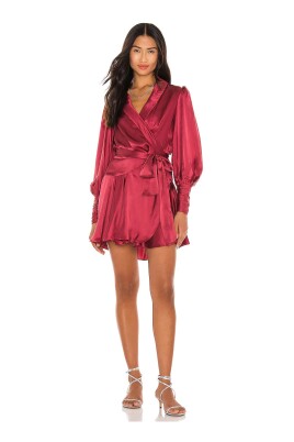 silk-wrap-mini-dress