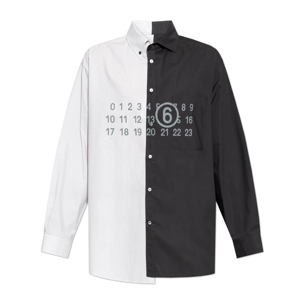Mm6 Maison Margiela Uomo Nero Magliette, M, New,