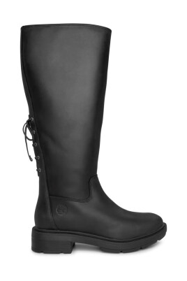 black-zip-up-leather-boots