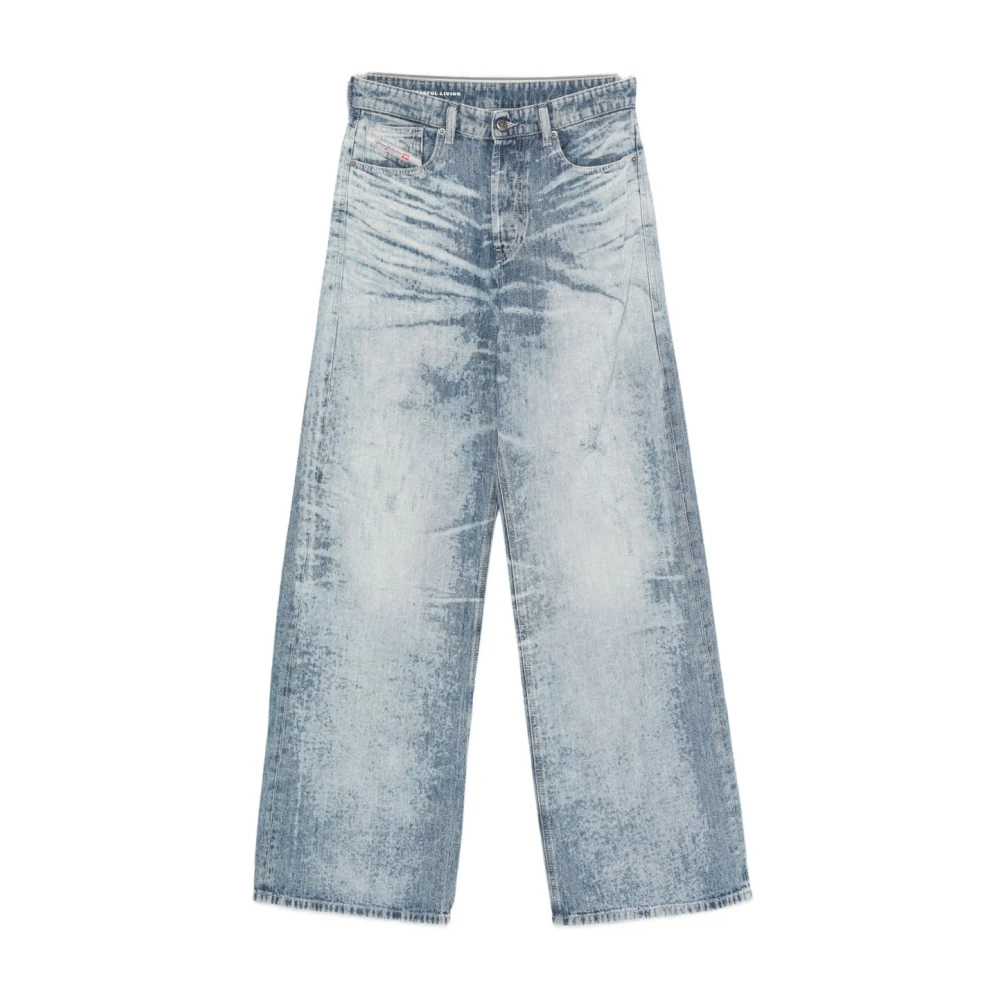 Diesel Kvinno Blå Jeans Dam, W28, Bomull, 1971 D-Sent