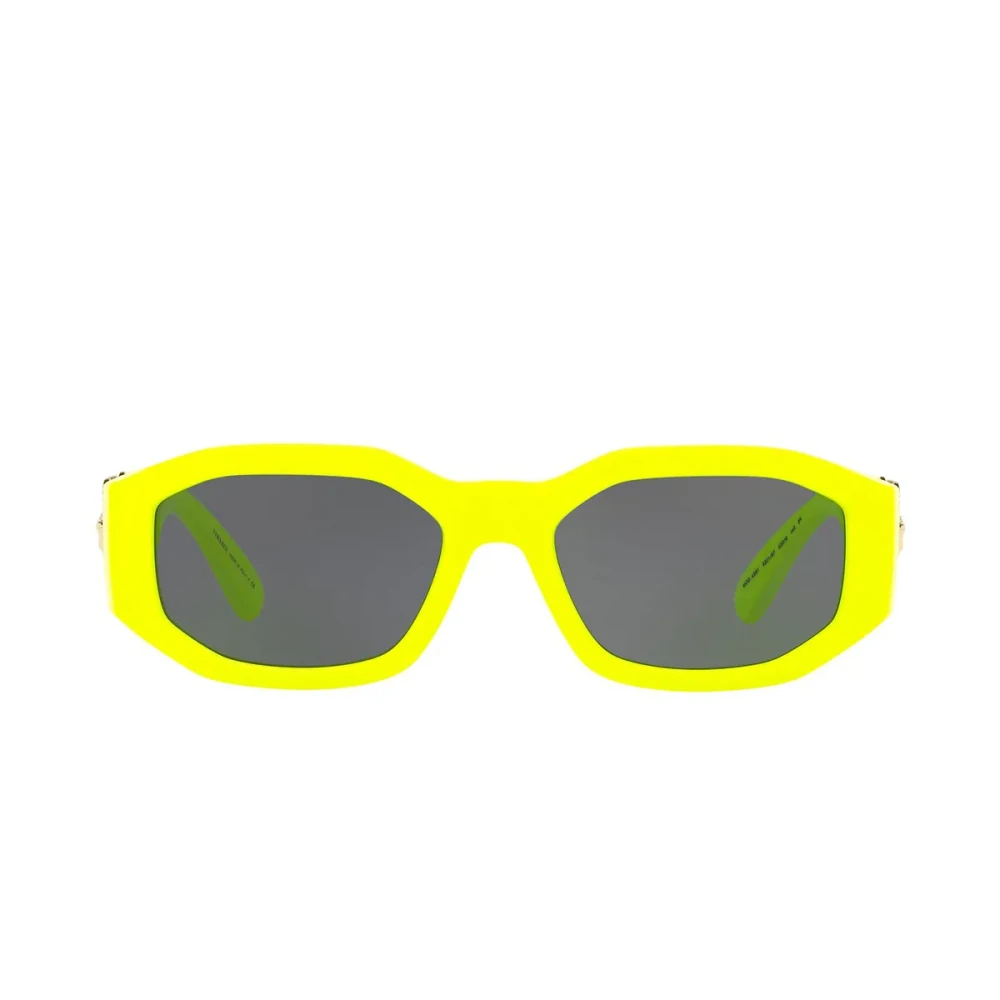 Versace Biggie Medusa Sunglasses - Unisex - Sunglasses - Yellow - 53 Mm - Accessories