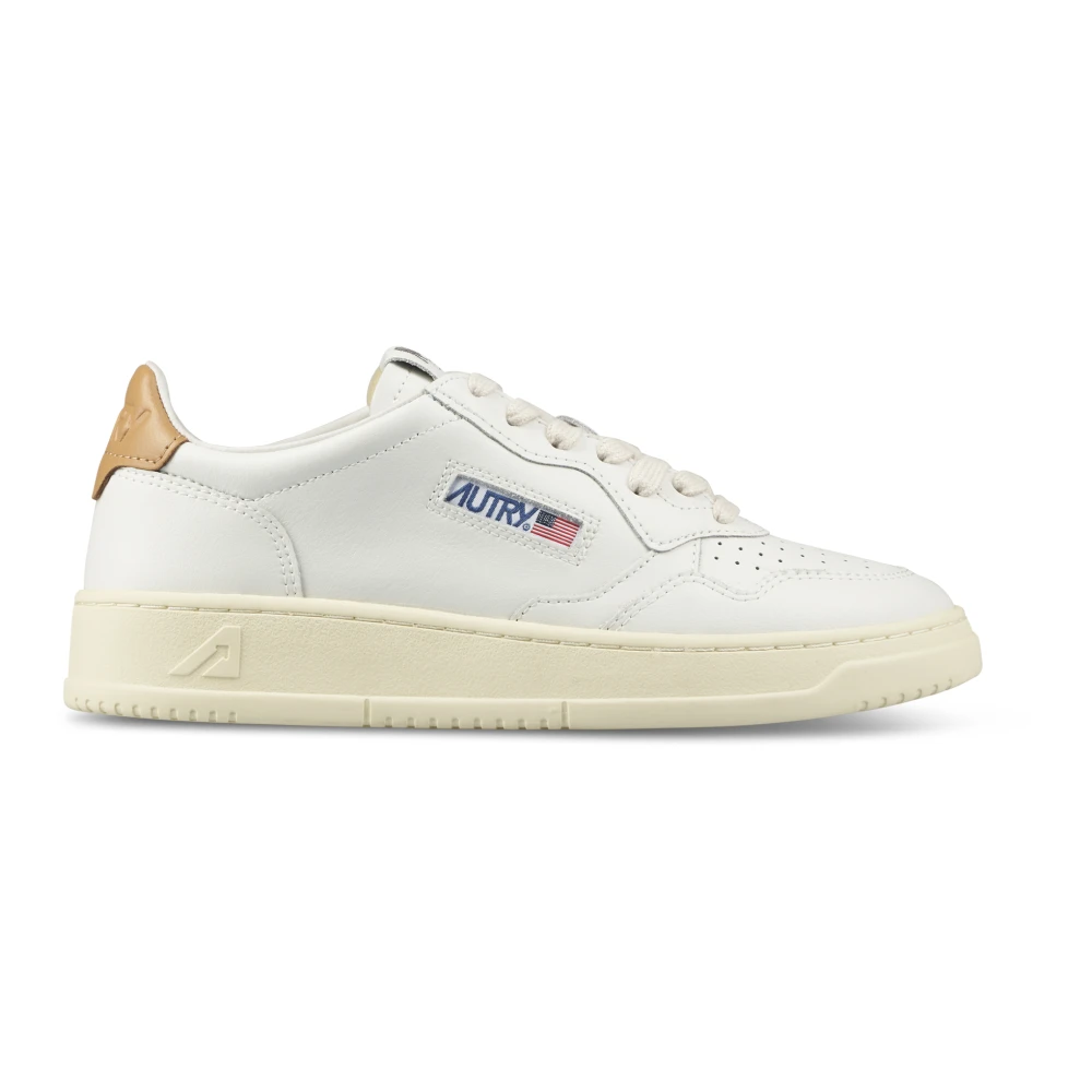Autry Women's White Sneakers,, Low Top Trainers Size 6 Uk