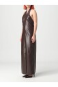 robe-maxi-en-similicuir-marron