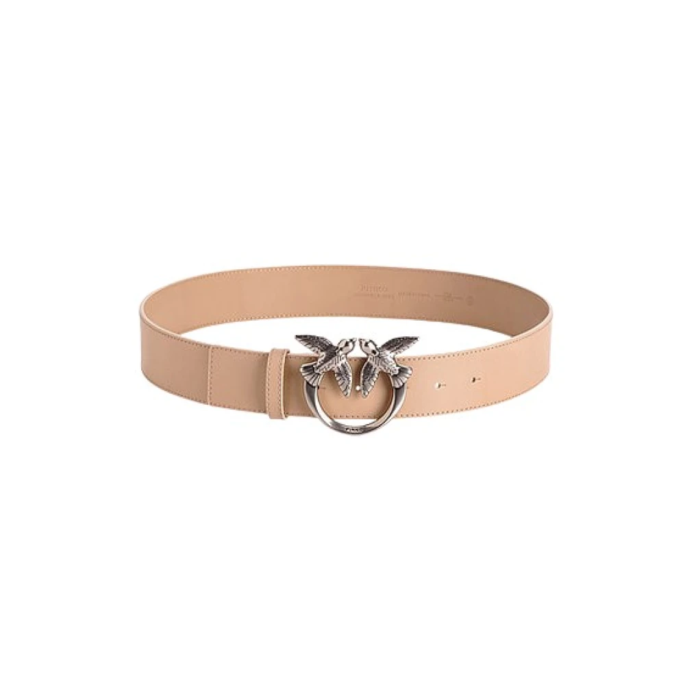 Pinko Love Berry Hips Simply Riem Beige Dames