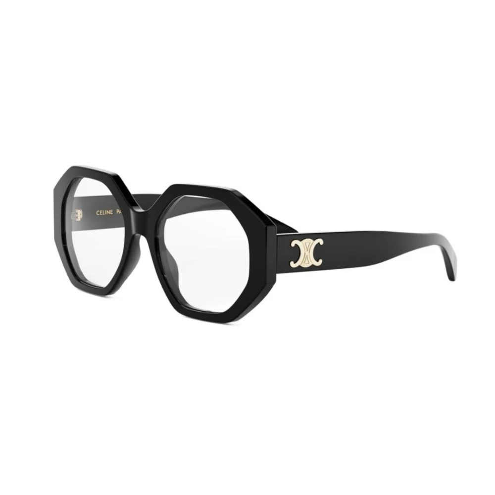 Celine Unisex Black Glasses, 54 Mm, Triomphe Eyeglasses