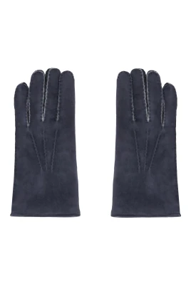 Fodrade Läderhandskar med Shearling