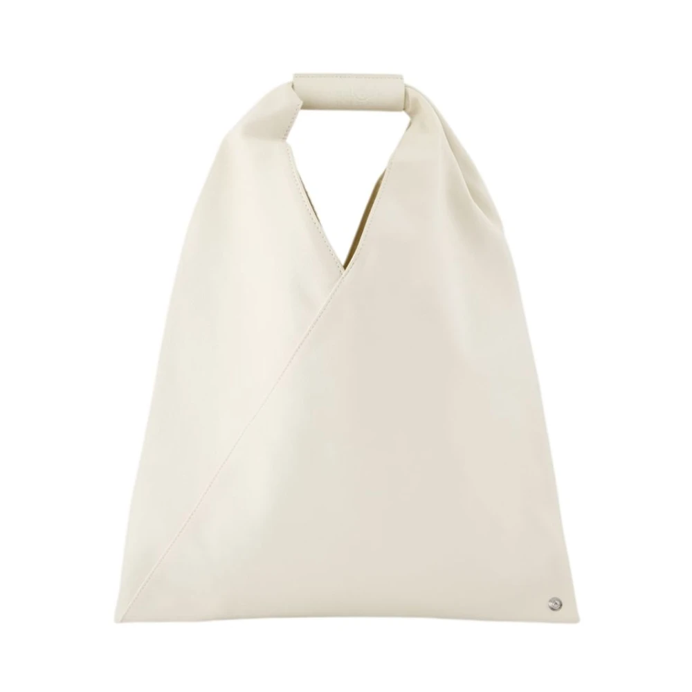 Mm6 Maison Margiela Donna Bianco - Borsa Shopper Japanese Piccola - Bags - One Size
