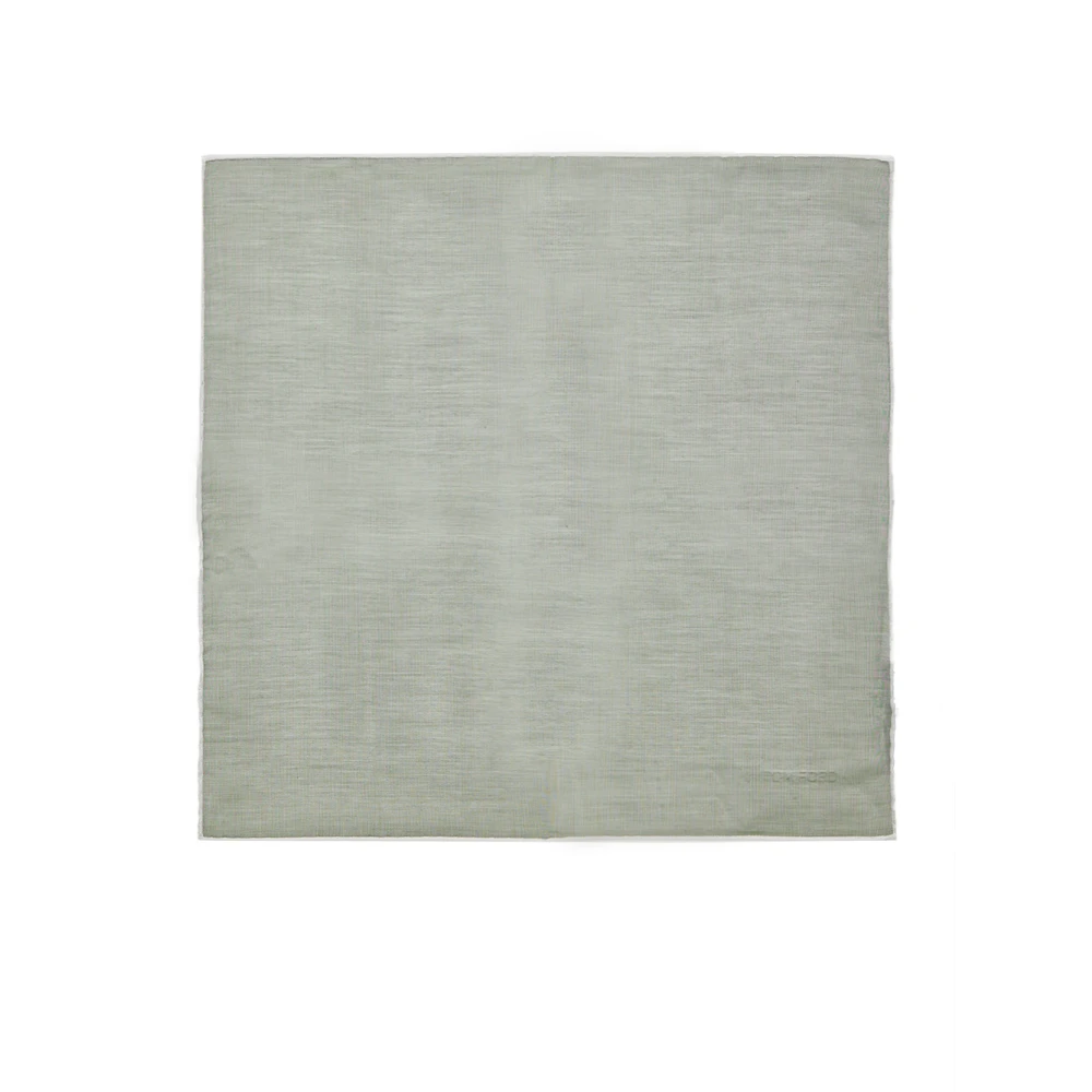 Tom Ford Green Cotton Pocket Square - Image 2