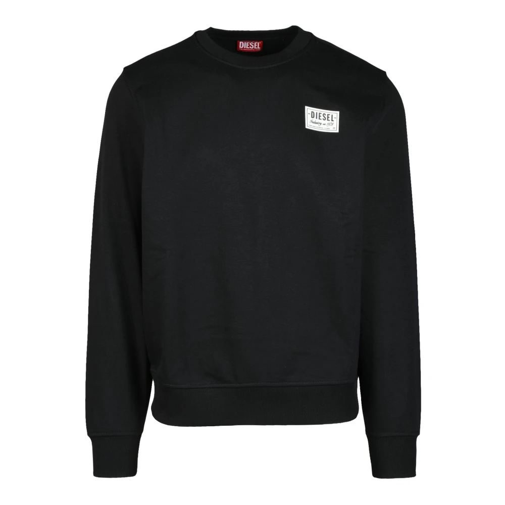 Diesel Sweatshirt Black Heren