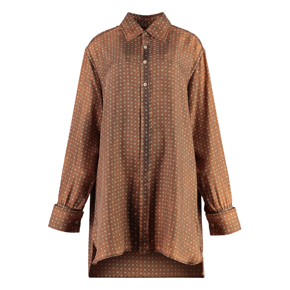 Maison Margiela Blouses & Shirts Brown Dames